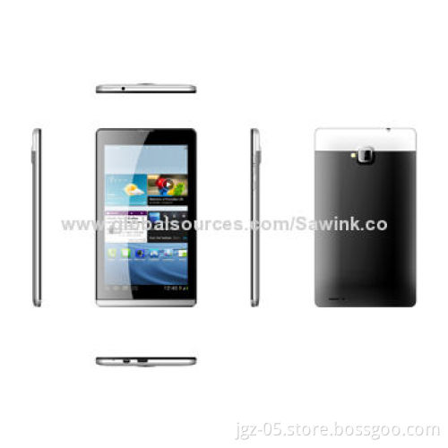 Quad-core 3G call Tablet PCs, MTK8382, Cortex A7, Wi-Fi, 2/3G Call, GPS/Bluetooth, FM, Dual Cameras